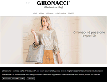 Tablet Screenshot of gironacci.it